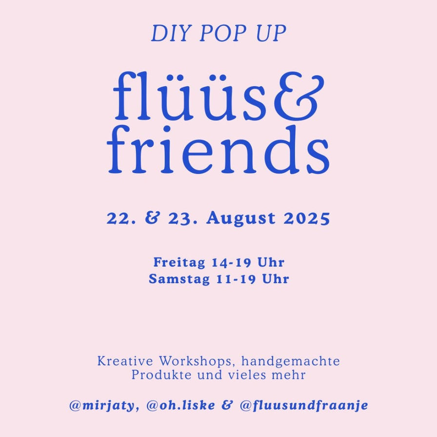 flüüs&friends DIY Pop Up