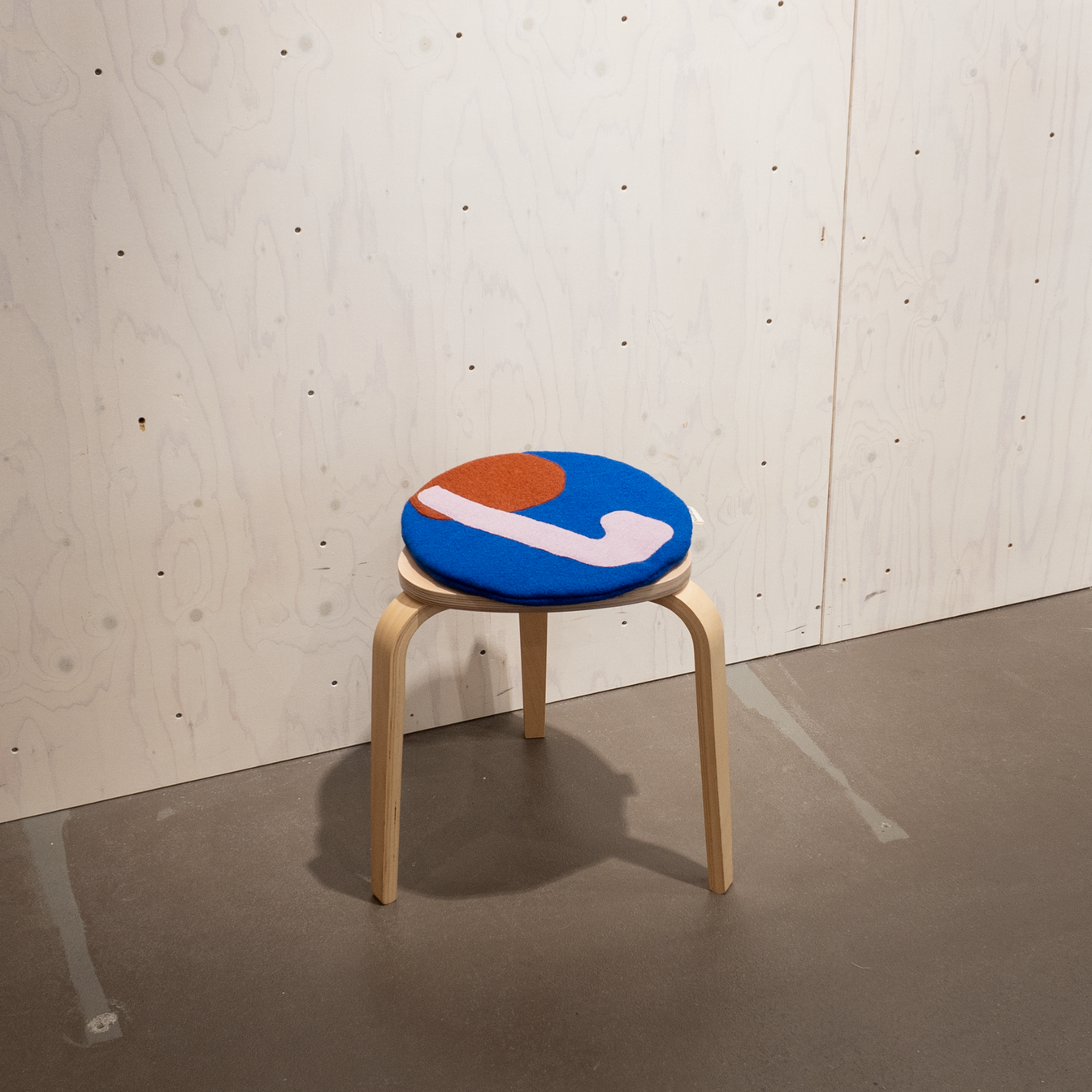 Sitzkissen aus Walkloden – Haken