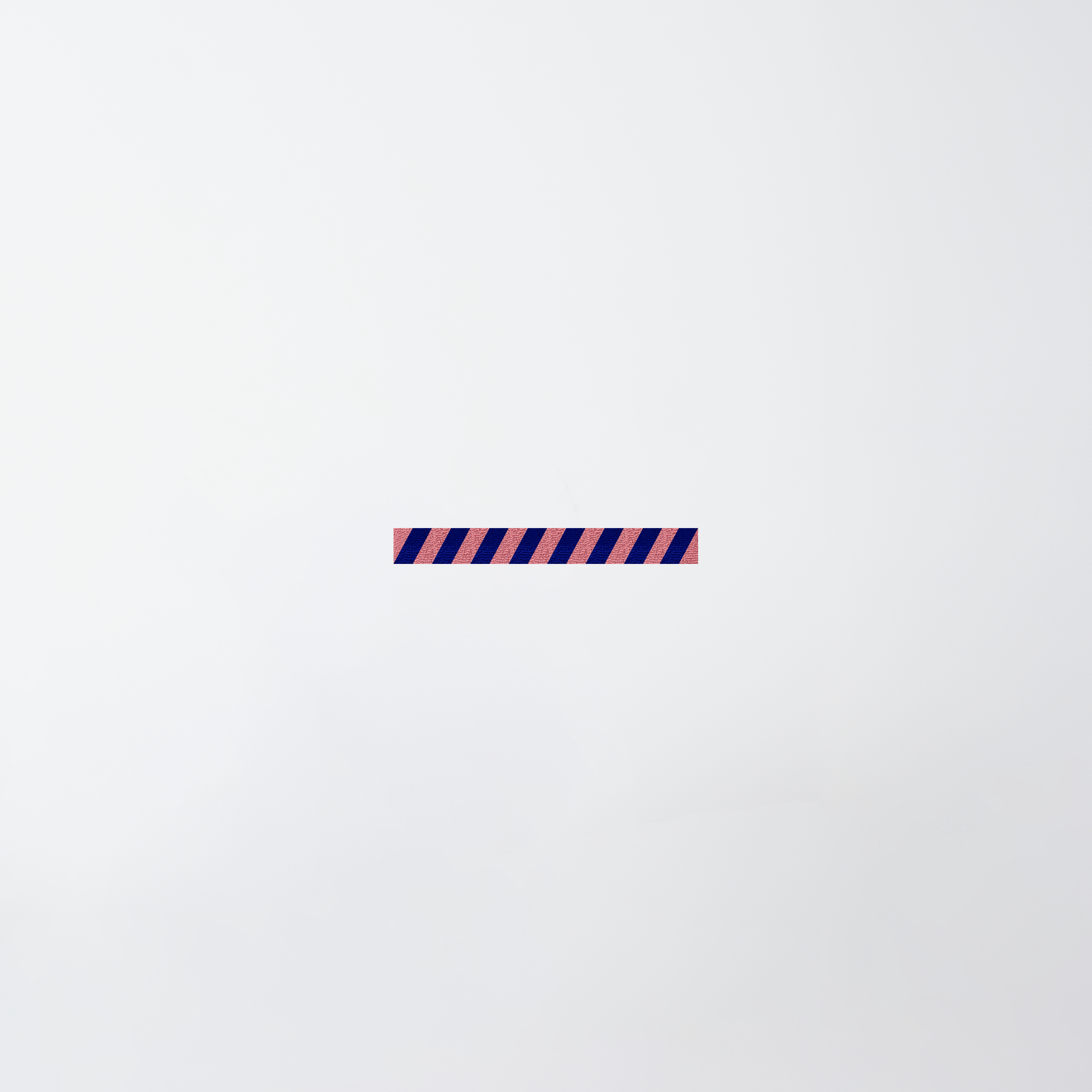 Windfried – Zugluftstopper, diagonal gestreift