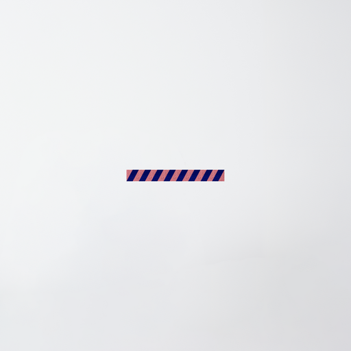 Windfried – Zugluftstopper, diagonal gestreift