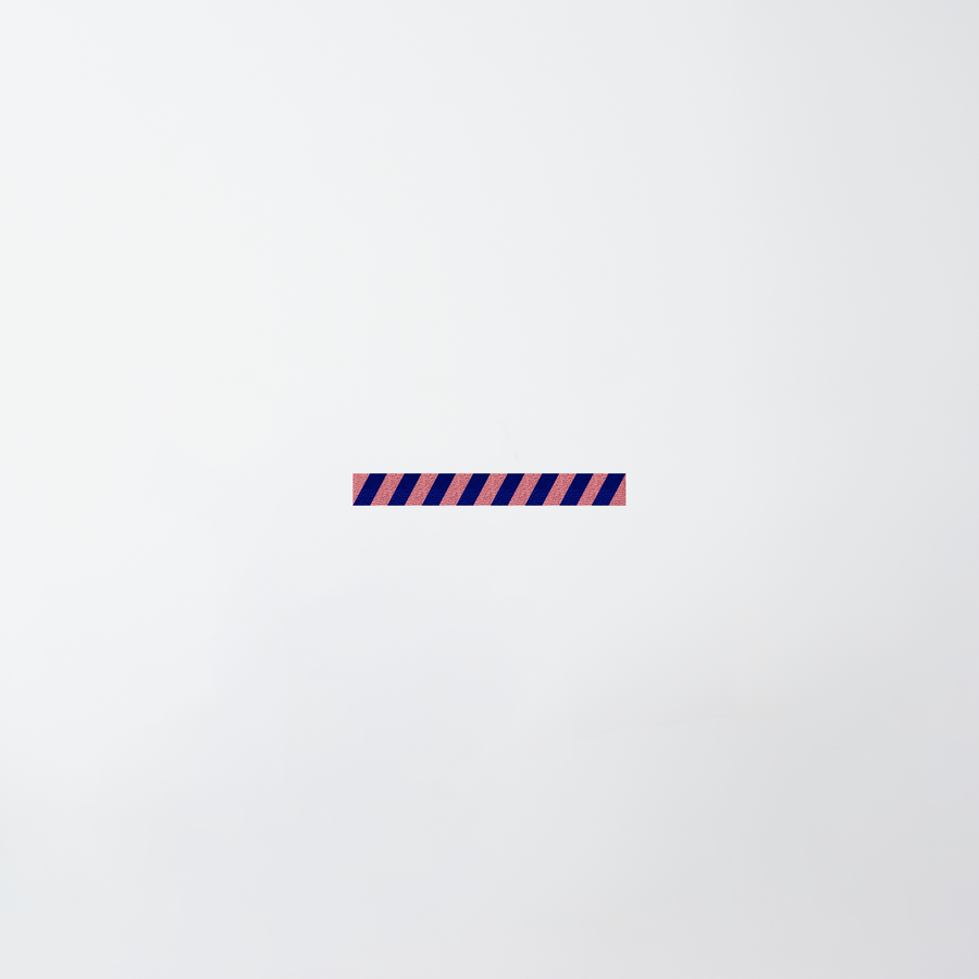 Altrosa | Koenigsblau / 85 cm