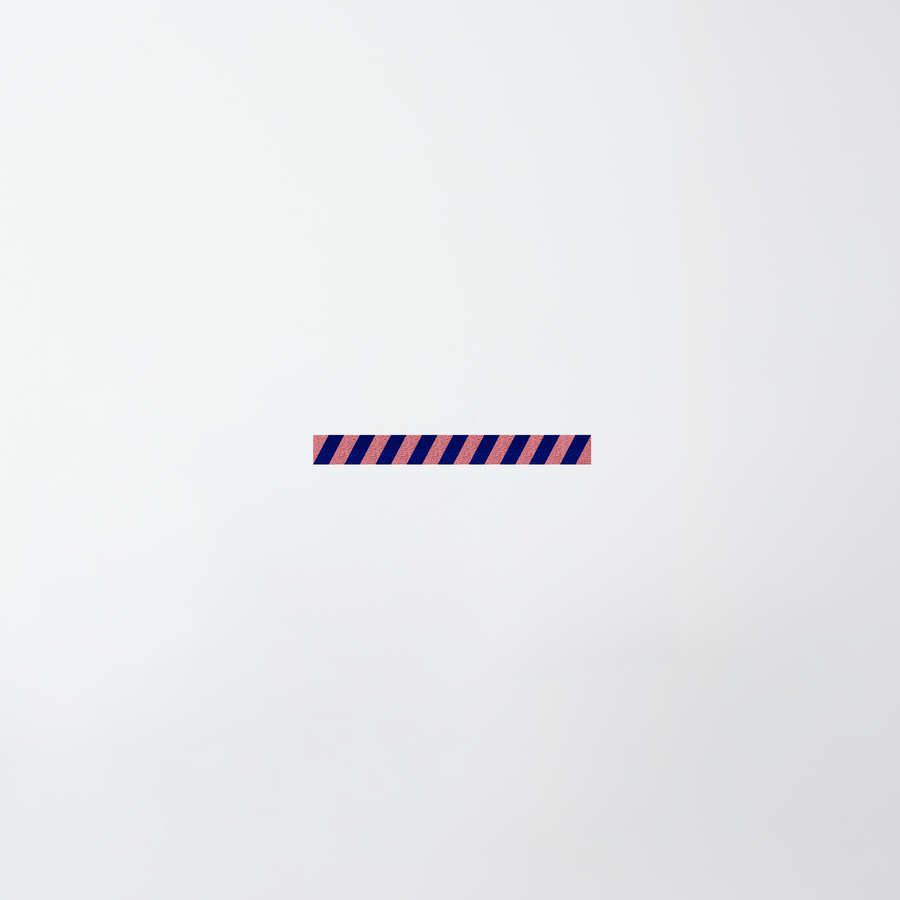 Altrosa | Koenigsblau / 95 cm