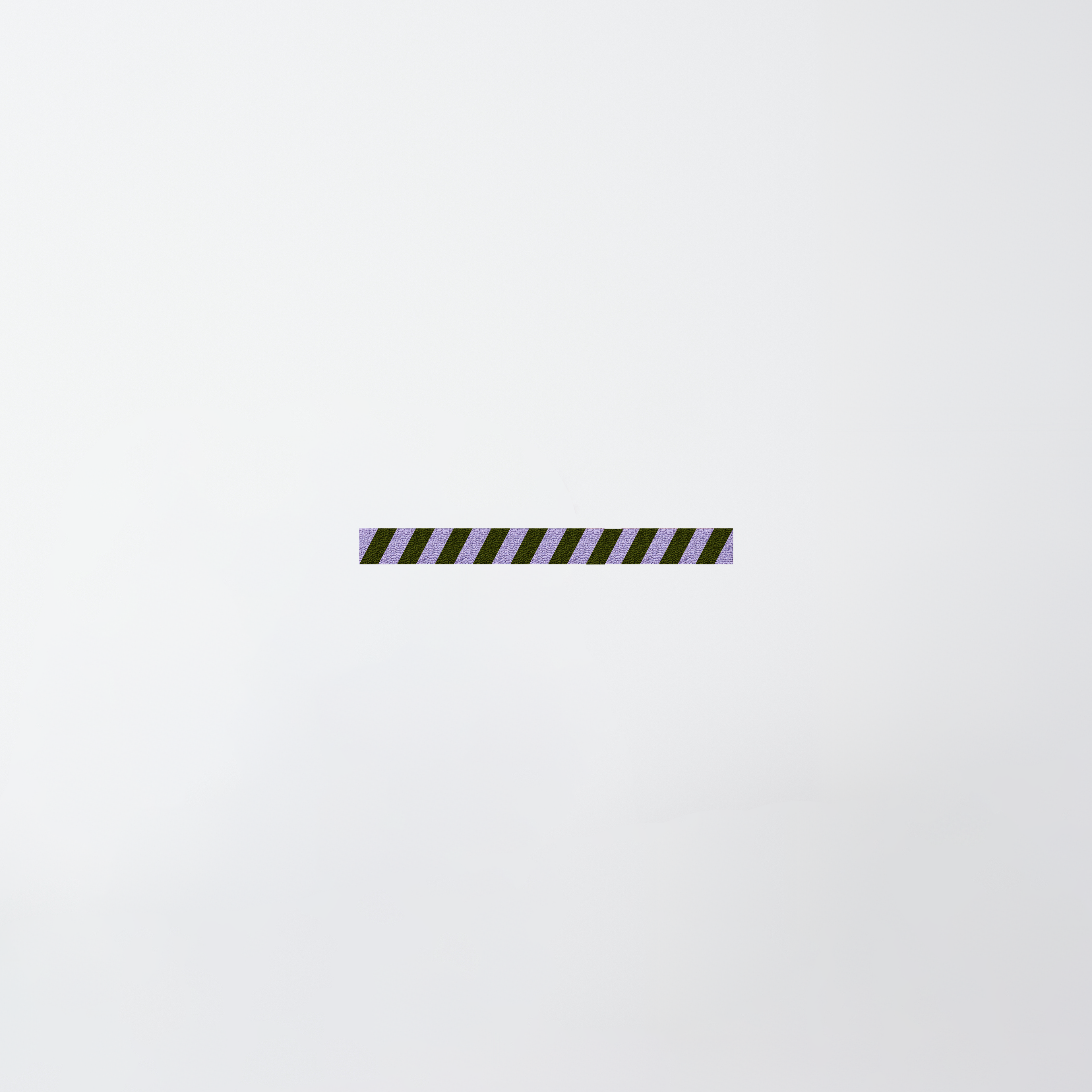 Windfried – Zugluftstopper, diagonal gestreift