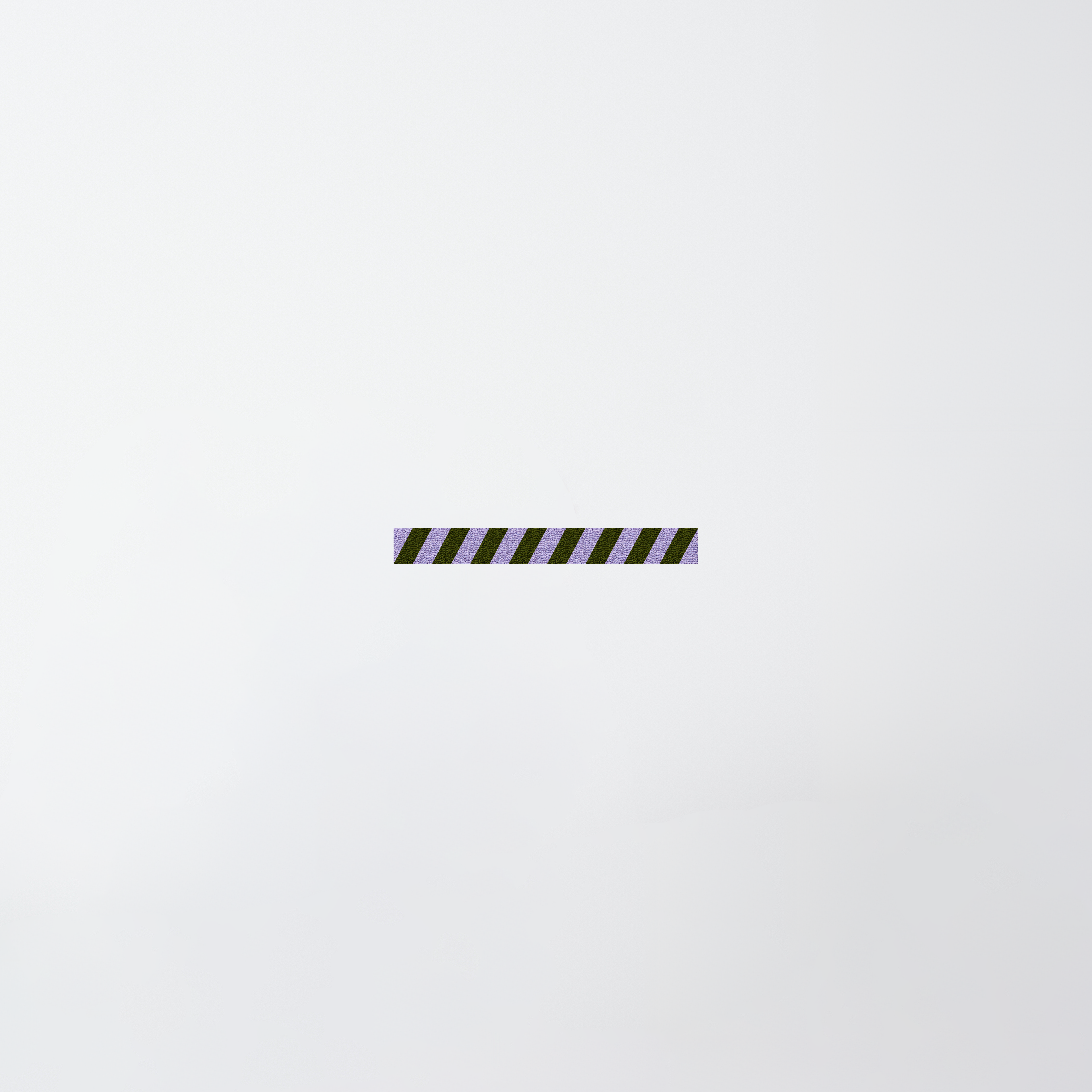 Windfried – Zugluftstopper, diagonal gestreift