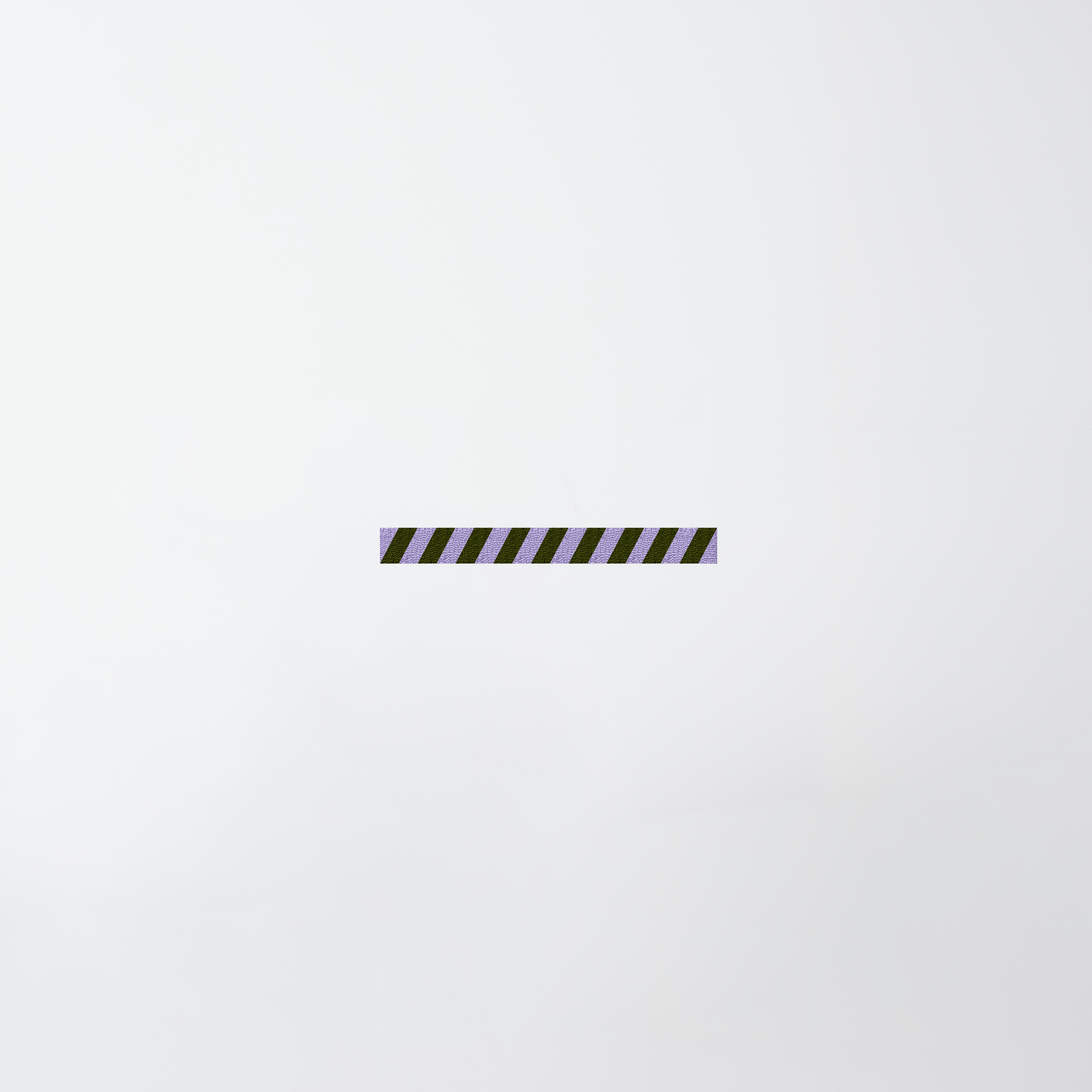 Windfried – Zugluftstopper, diagonal gestreift