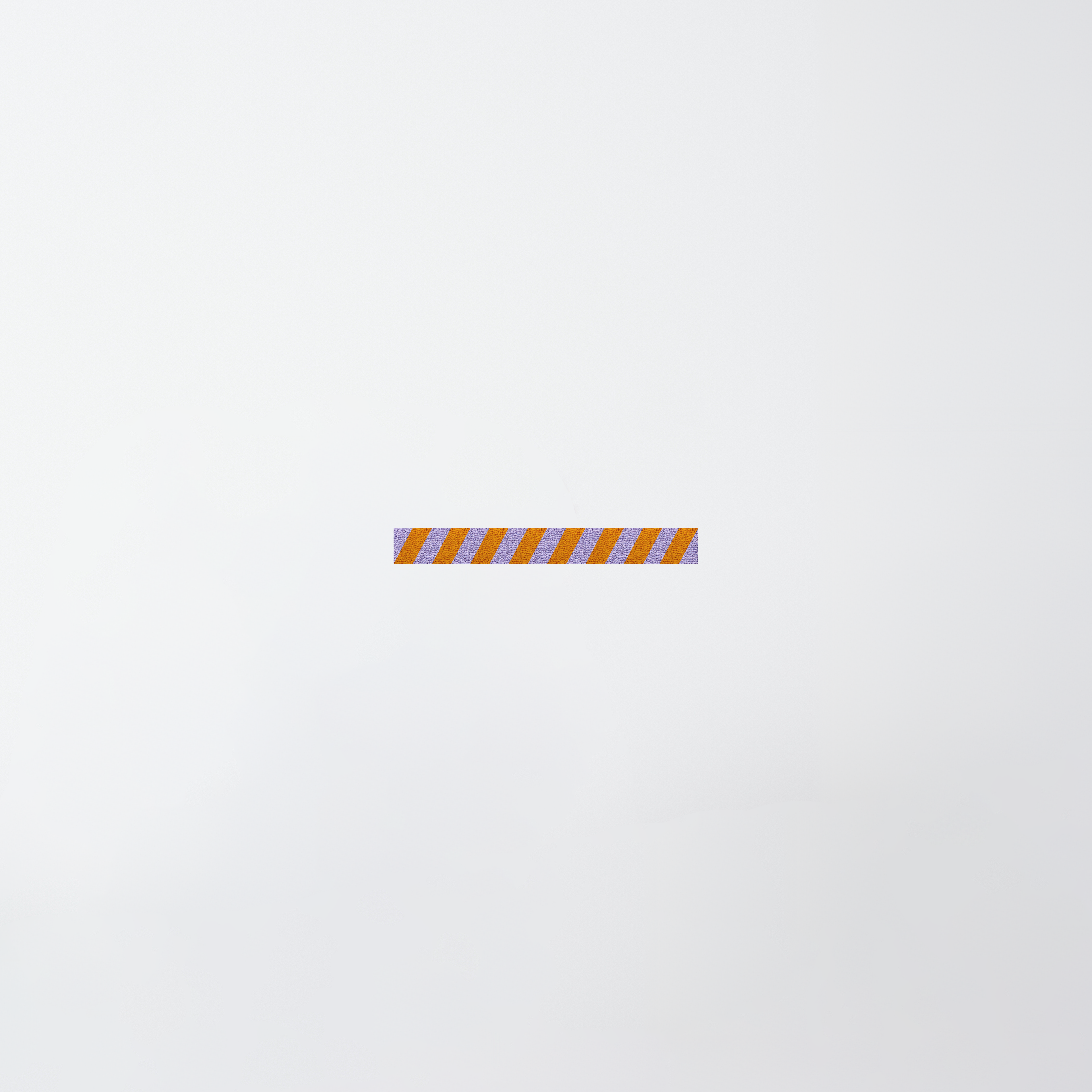 Windfried – Zugluftstopper, diagonal gestreift