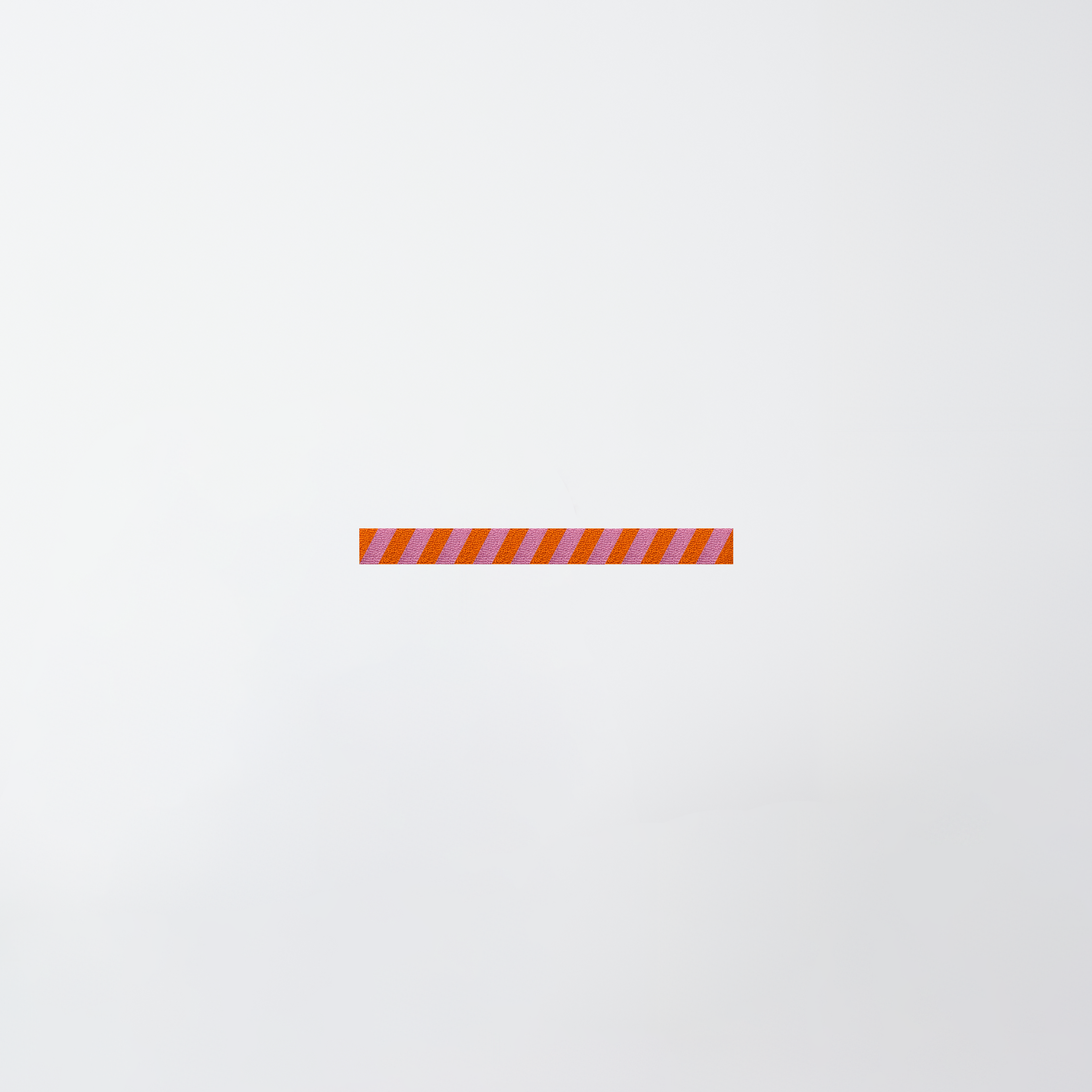 Windfried – Zugluftstopper, diagonal gestreift