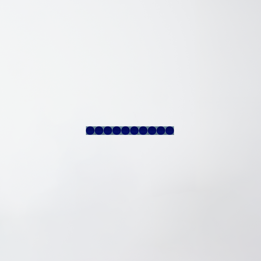 Königsblau | Blaugrau / 105 cm