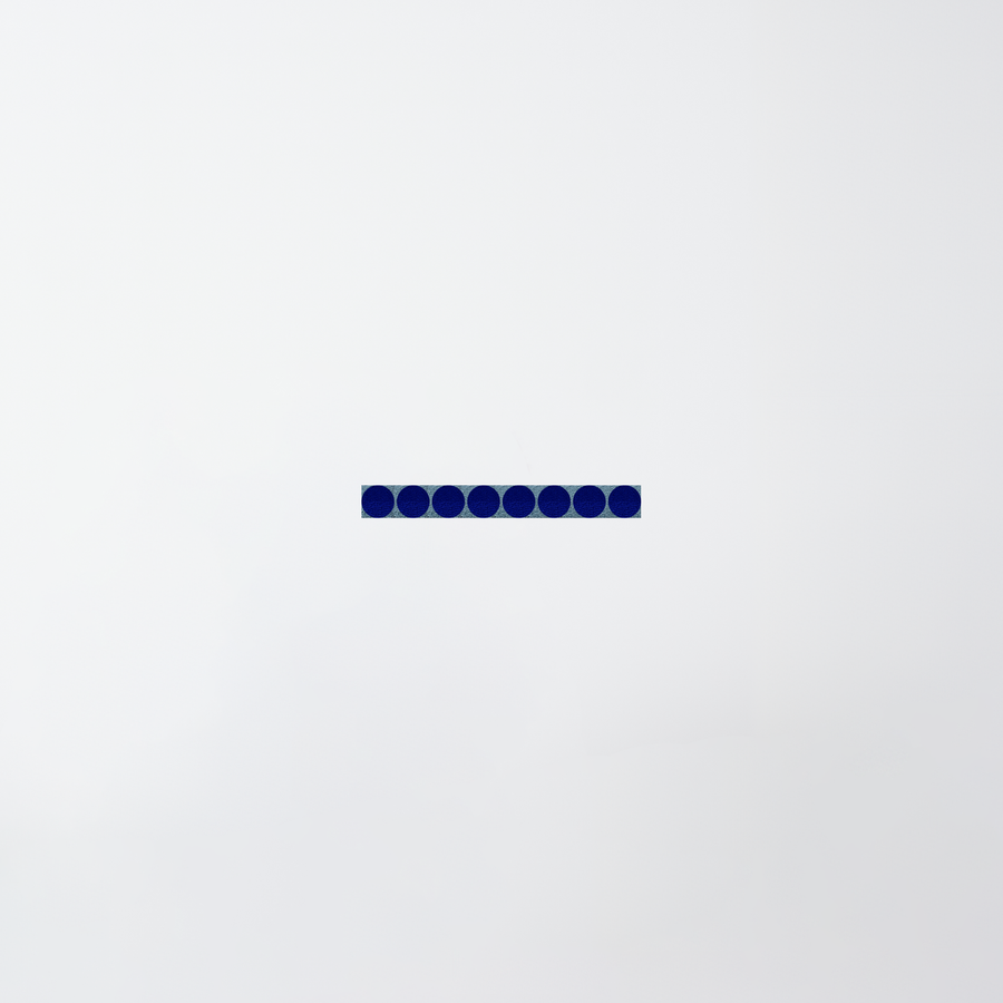 Königsblau | Blaugrau / 85 cm