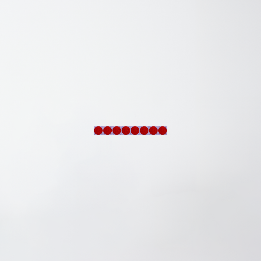 Mohnrot | Flieder / 85 cm