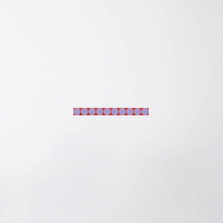 Orange | Pastellrosa / 105 cm