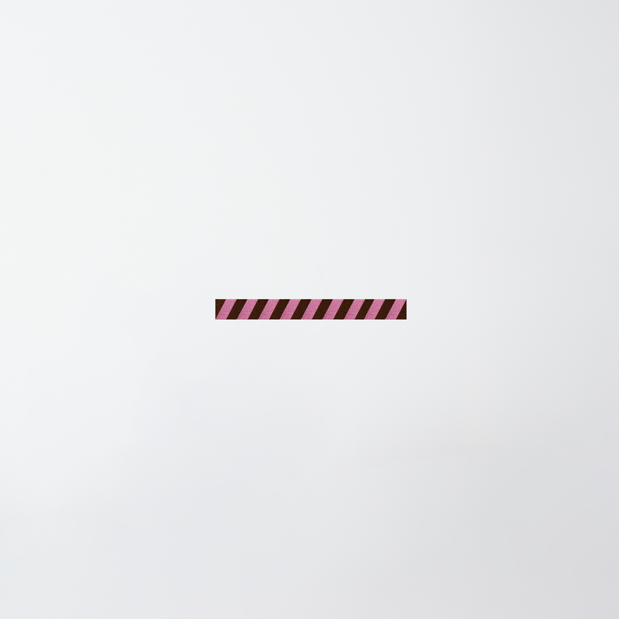 Dunkelbraun | Pastellrosa / 95 cm