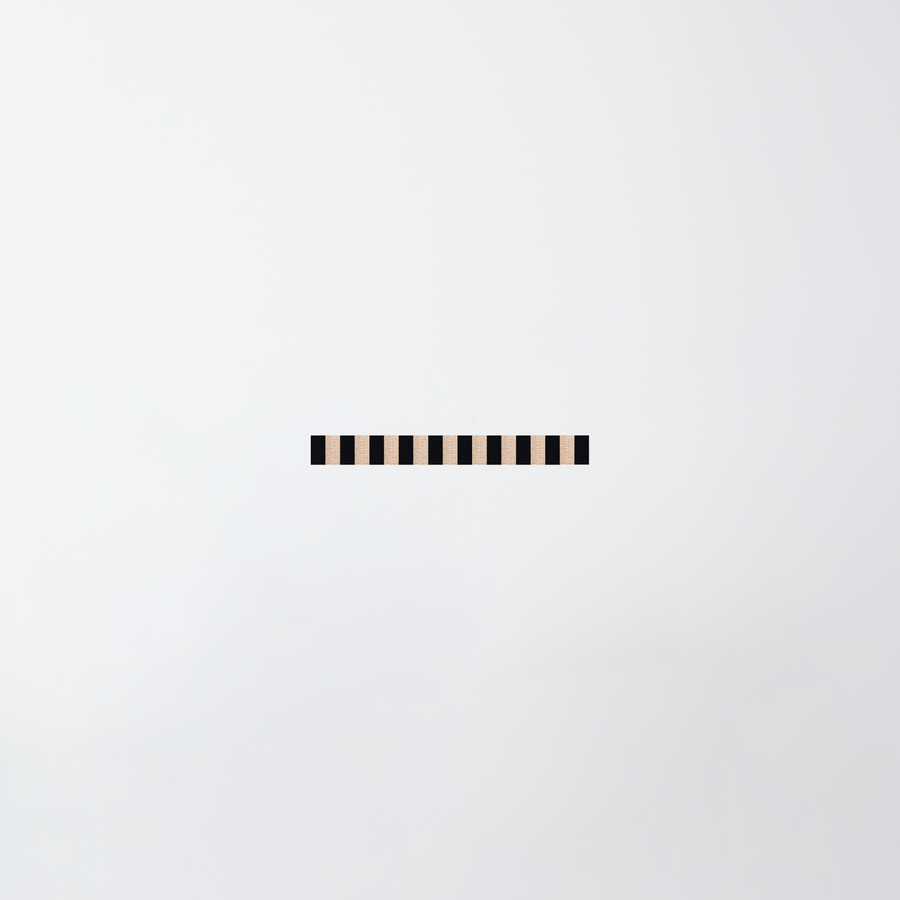 Cremeweiß | Schwarz / 95 cm